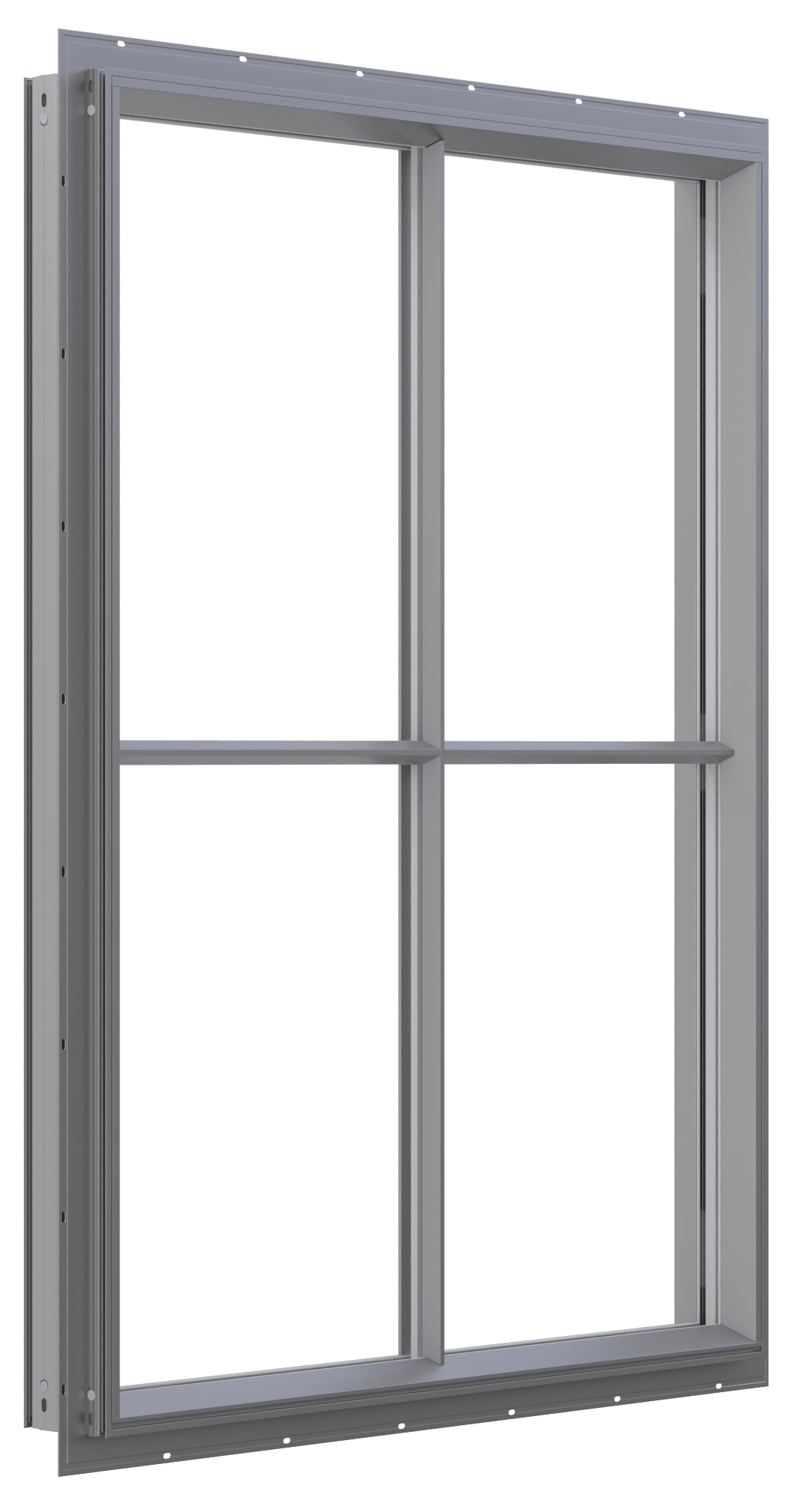 Direct Set Window with Metal Frame