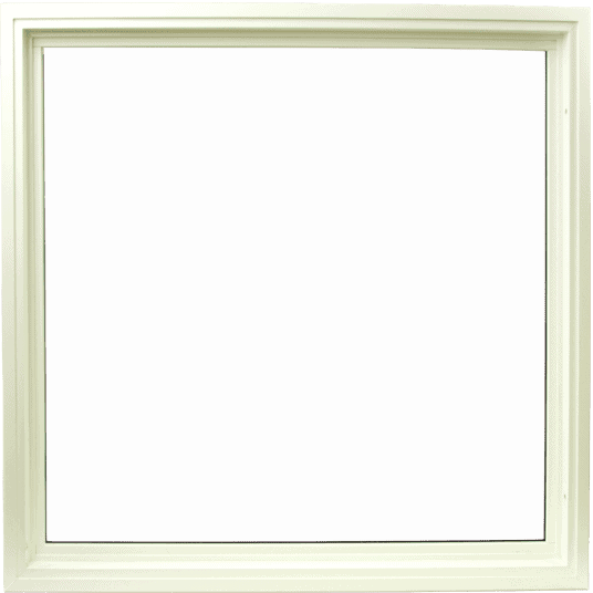 Cream Frame on picture window