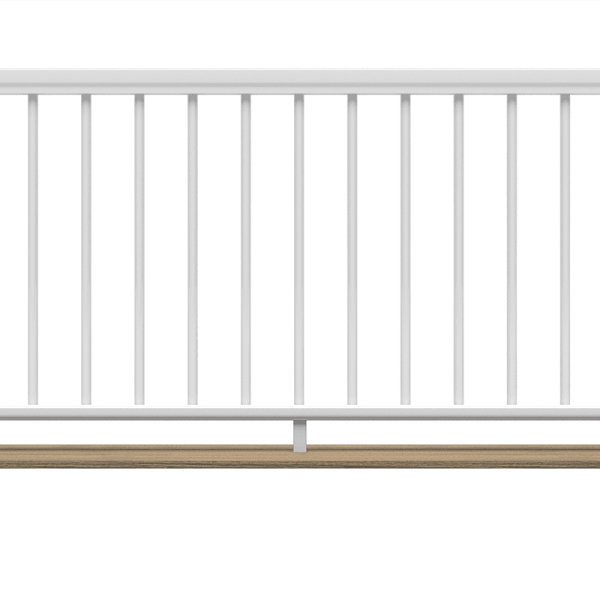 6ftCompositeRailingSection_WhiteBalusters-2