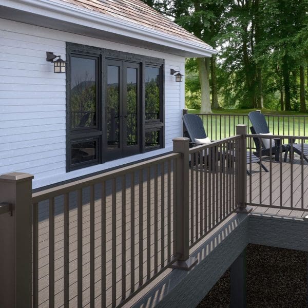 White House bronze deck