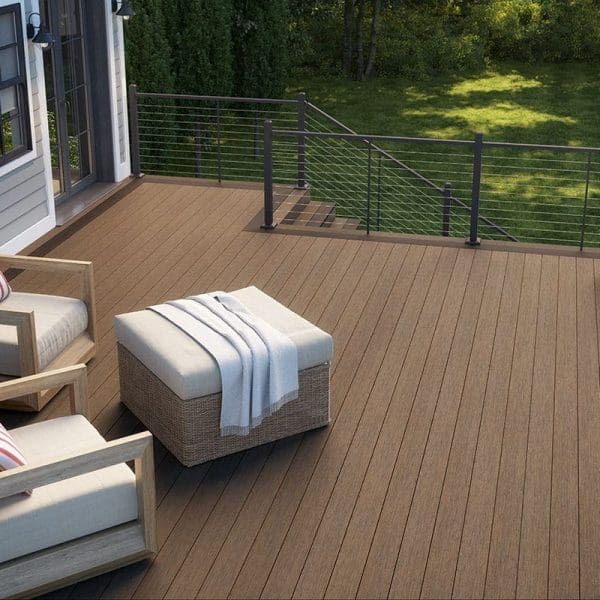Brown deck